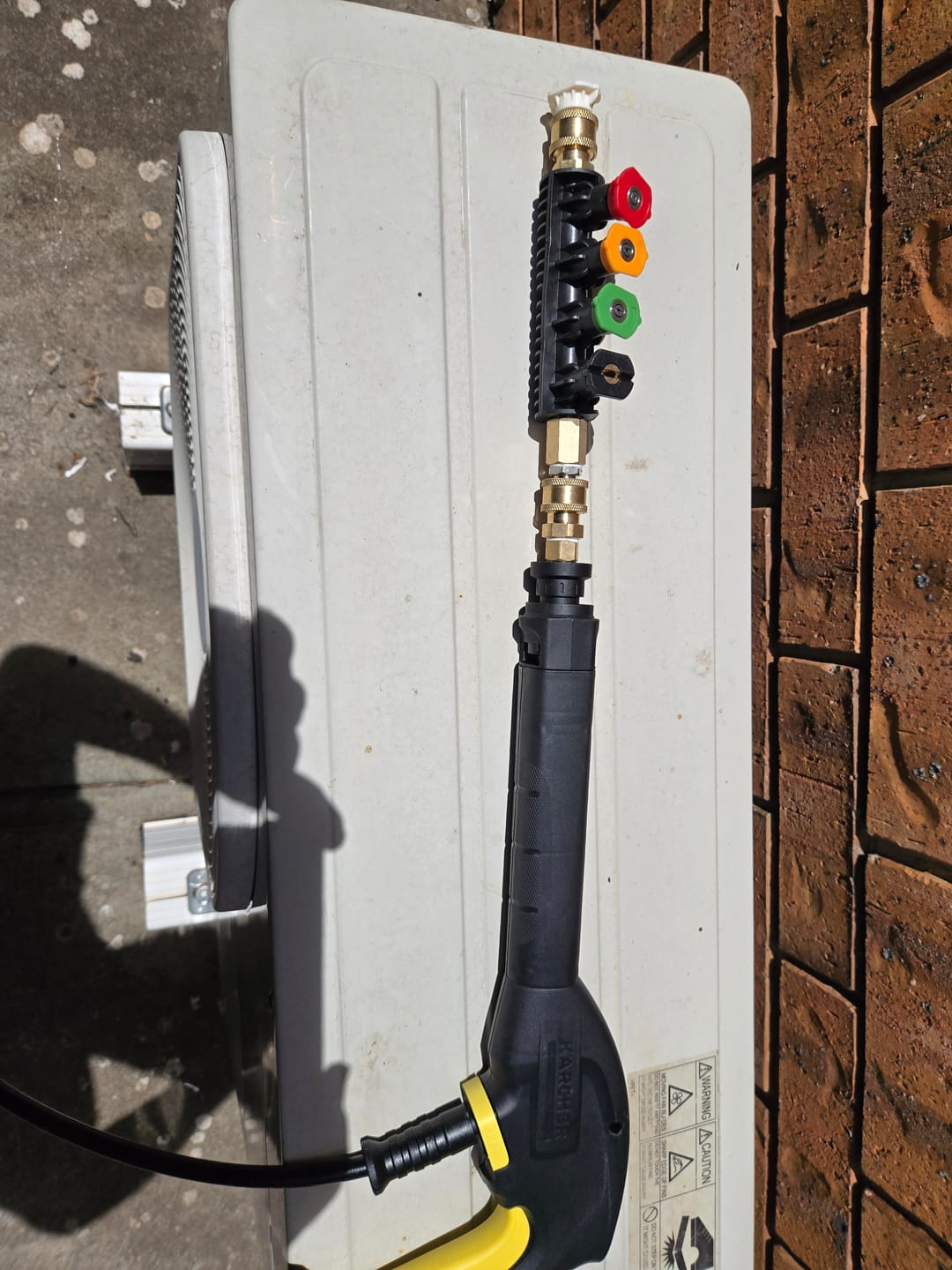 Customer photo review of Quick Connect Nozzle Kit