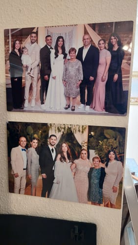 Customer photo review of יצירת פוסטר מתמגנט מתמונה