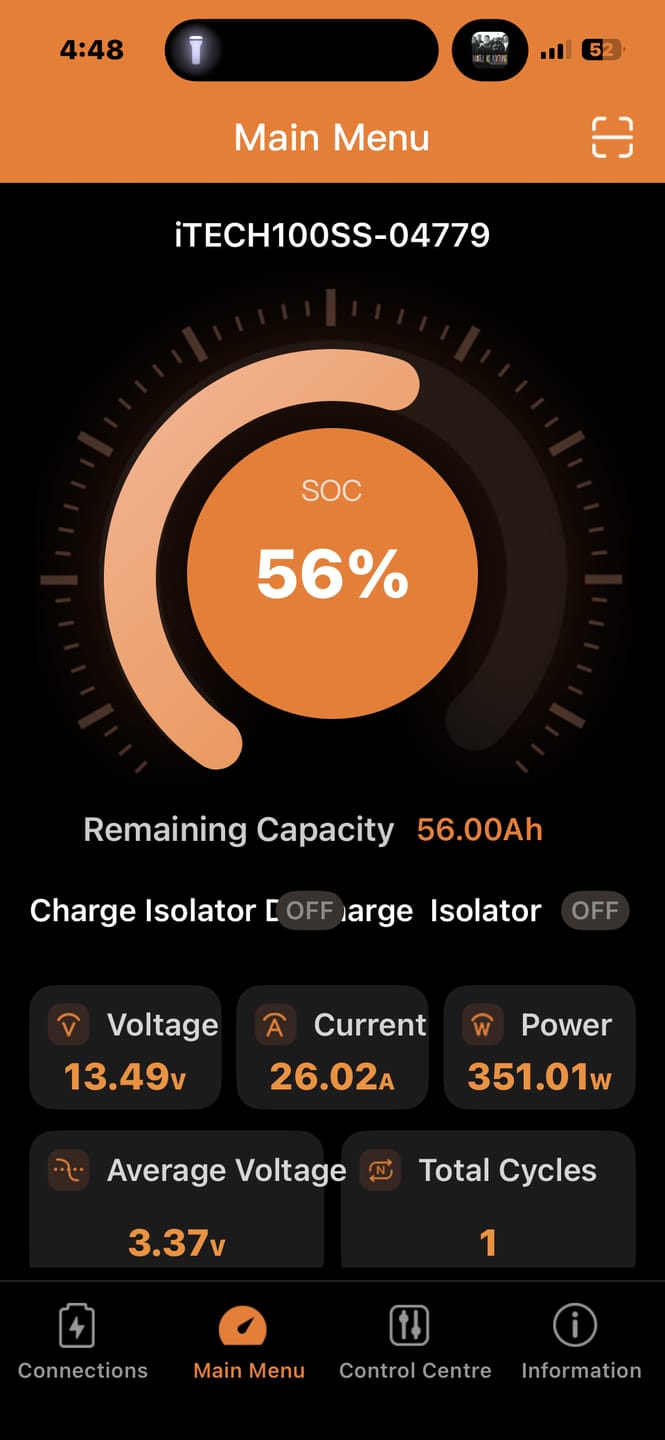 Customer photo review of Dual Battery - Prado LC250 Series - Under Floor