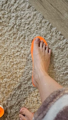 Customer photo review of Everyday Comfort Orthotic Insoles