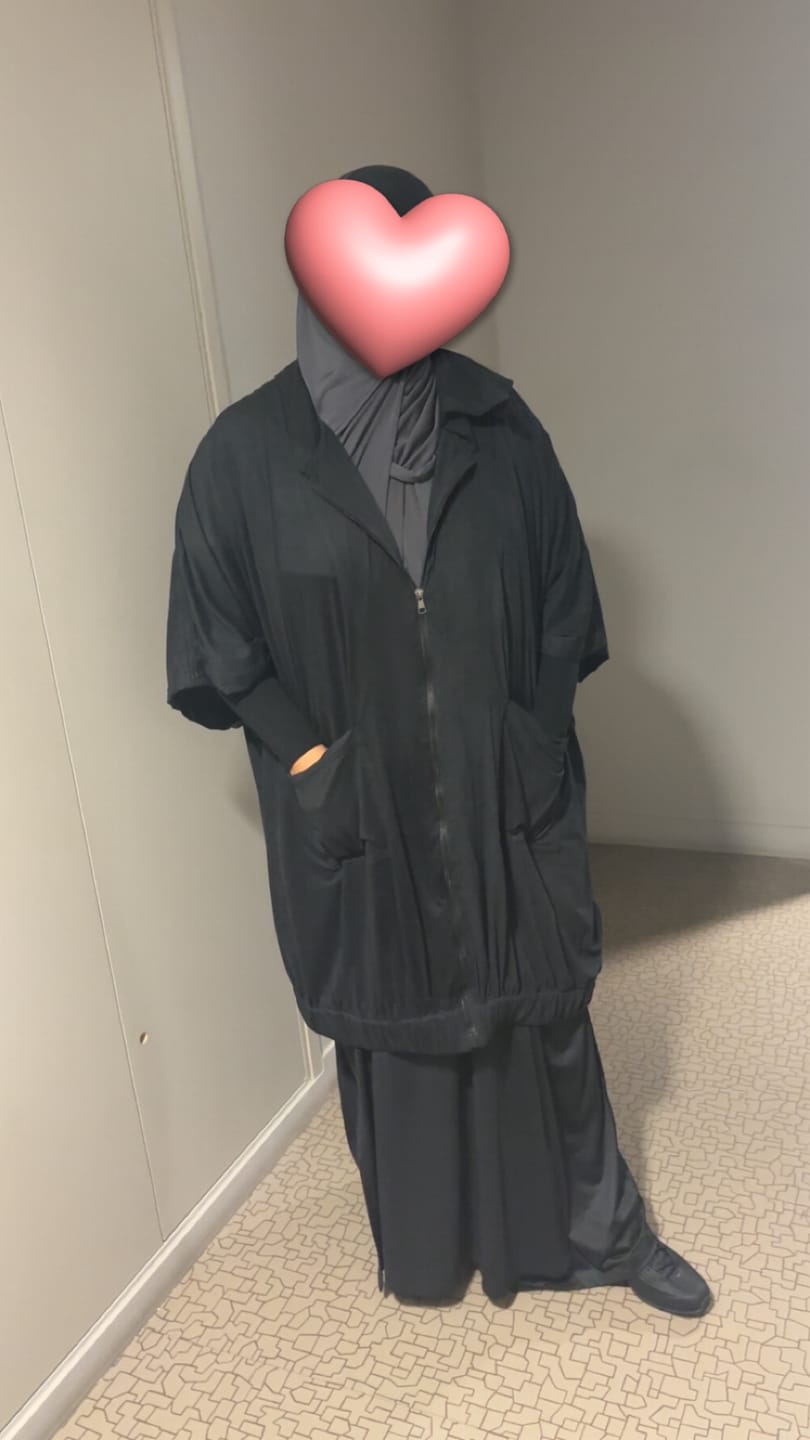 Customer photo review of Veste de sport modeste « MOVE JACKET » - OUMMI BASICS