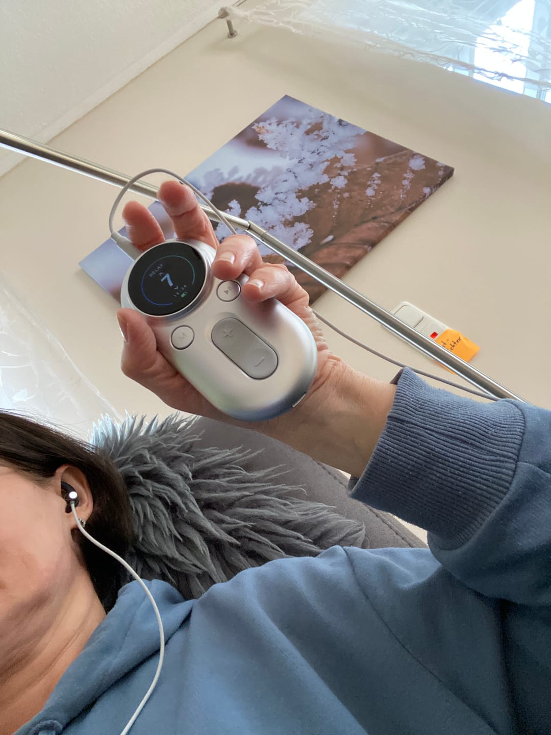 Customer photo review of ZenoWell Luna – Advanced Vagus Nerve Regulation to Light Up Natural Healing