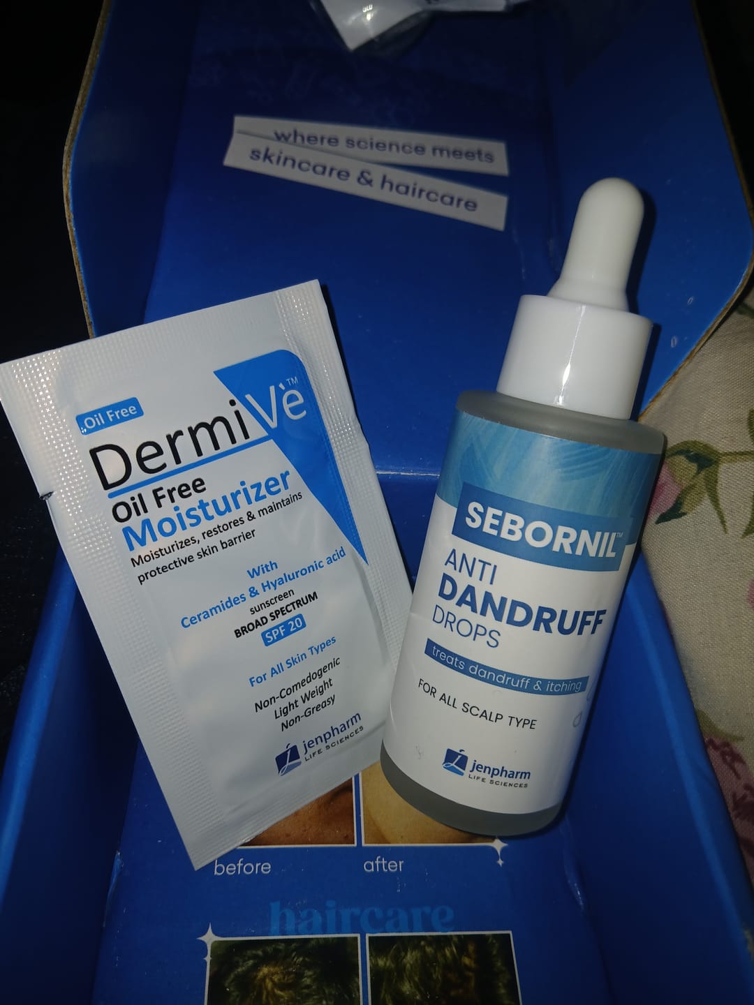 Customer photo review of Sebornil Anti Dandruff Drops