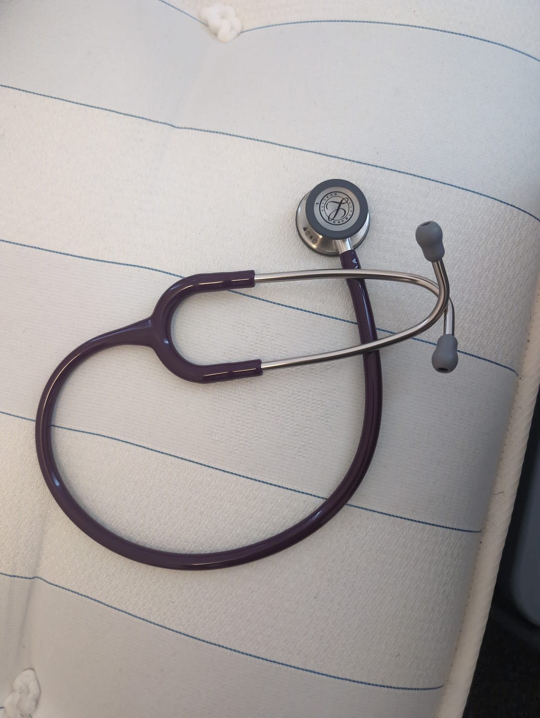 Customer photo review of Littmann Classic III Monitoring Stethoscope: Plum 5831