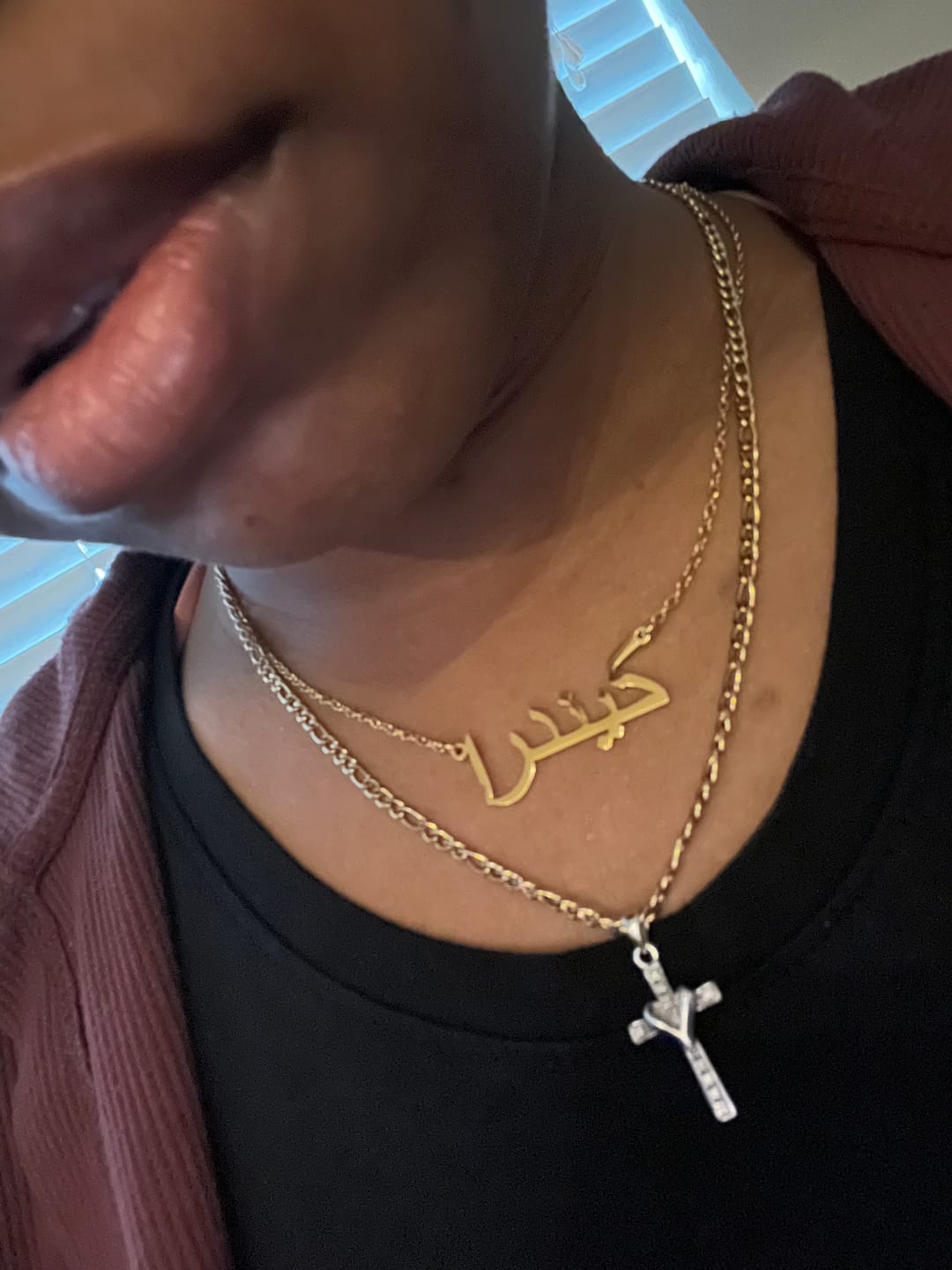 Customer photo review of Figaro Chain Necklace - 3mm