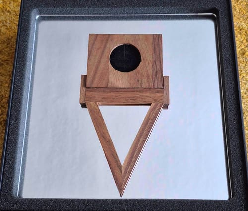 Customer photo review of Anything Thru Mirror by Dingding & TCC Magic