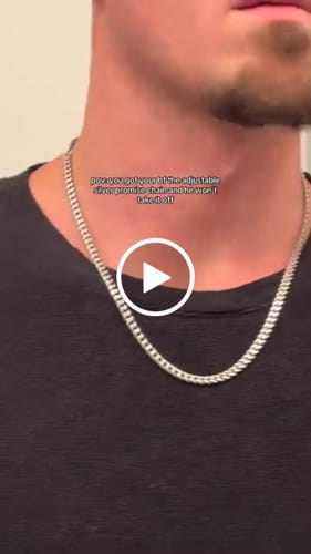 Customer video review of Promise Necklace For Him, Boyfriend Gift