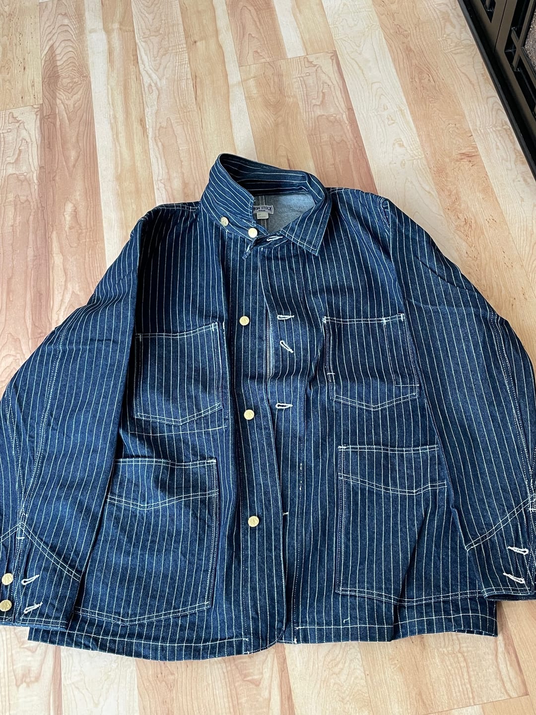 Customer photo review of 1930s Wabash Railway Work Coat