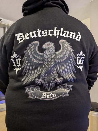 Customer photo review of Deutscher Adler Personalisiert