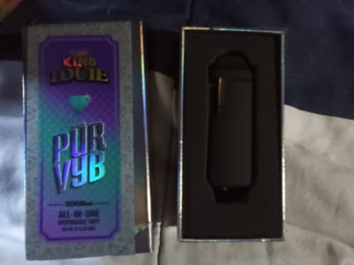 Customer photo review of PUR VYB - 2G THCa Live Resin - King Louie - Indica