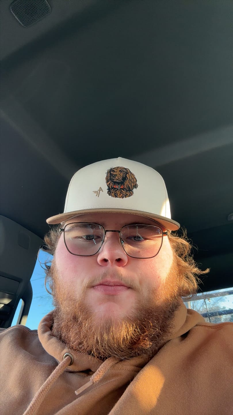Customer photo review of The Boykin - Cream Brown Bill