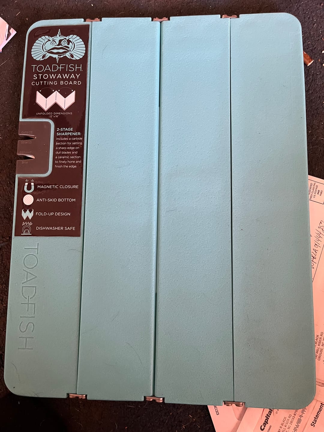Customer photo review of Folding Cutting Boards- L | XL