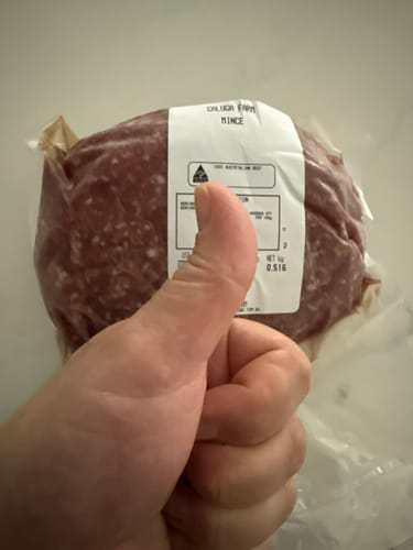 Customer photo review of Caluga Farm Beef Ledger