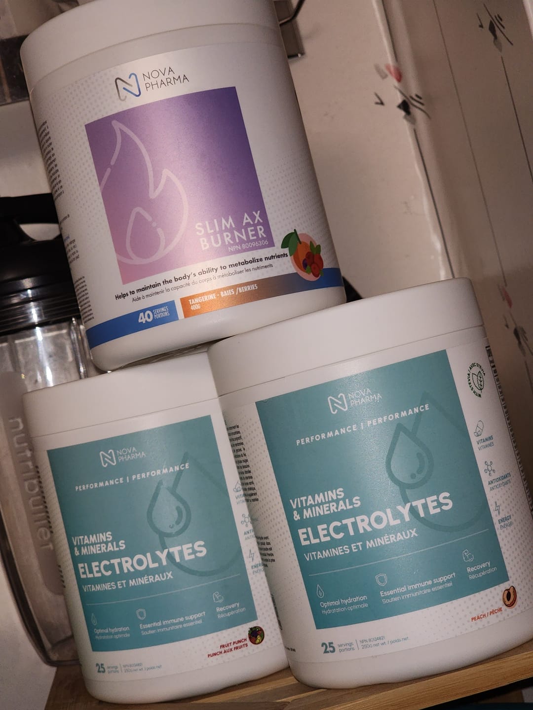 Customer photo review of Nova Pharma - Électrolytes - 250g