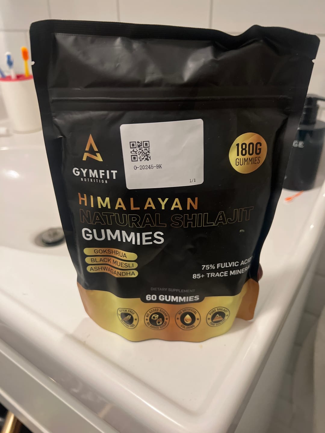 Customer photo review of Gymfit Nutrition Shilajit