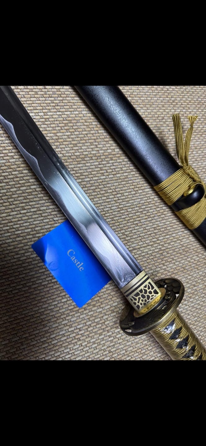 Customer photo review of Custom Wakizashi Build your own Wakizashi sword