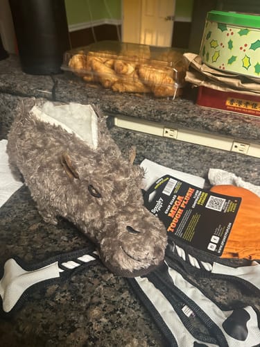 Customer photo review of Tough Plush - Triple Stitch