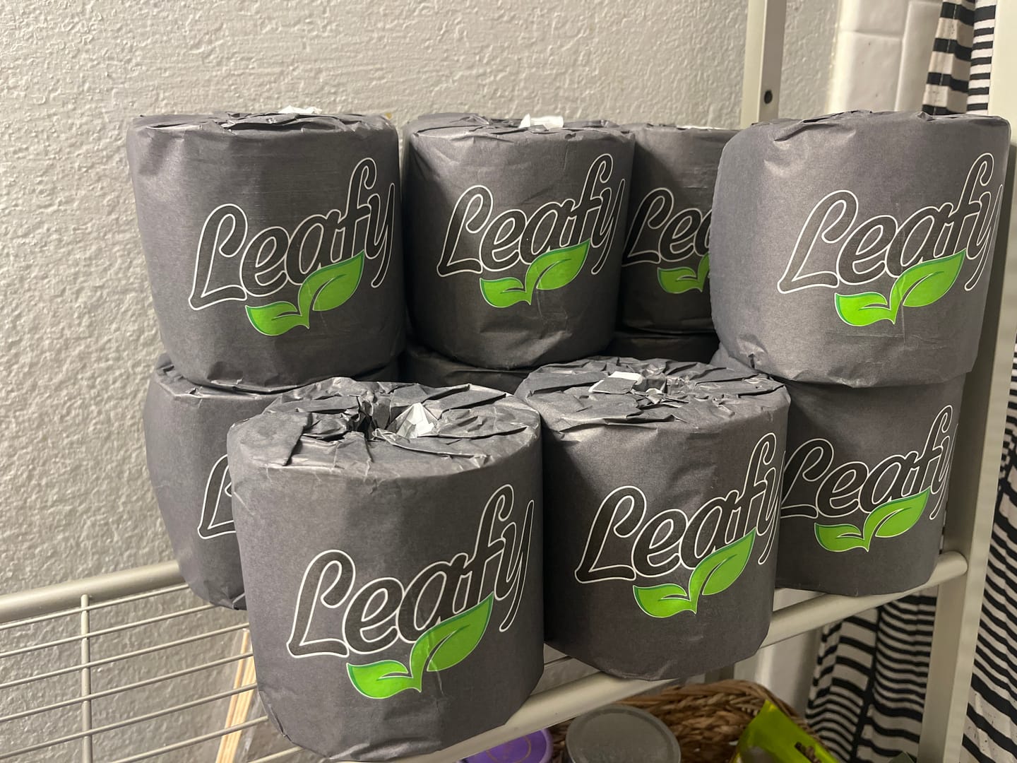 Customer photo review of Essential Toilet Paper 12 Single Roll Box