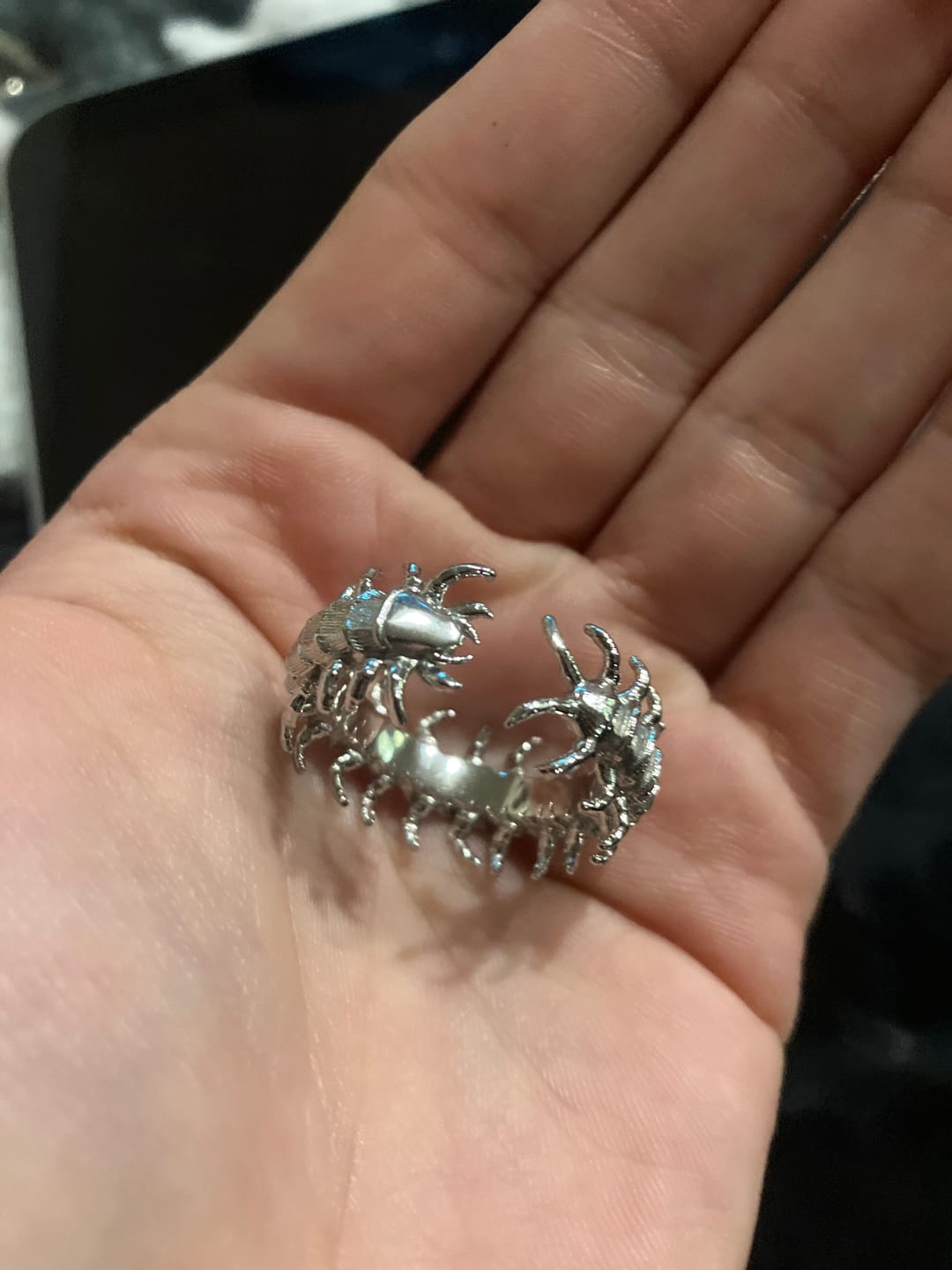 Customer photo review of CENTIPEDE RING