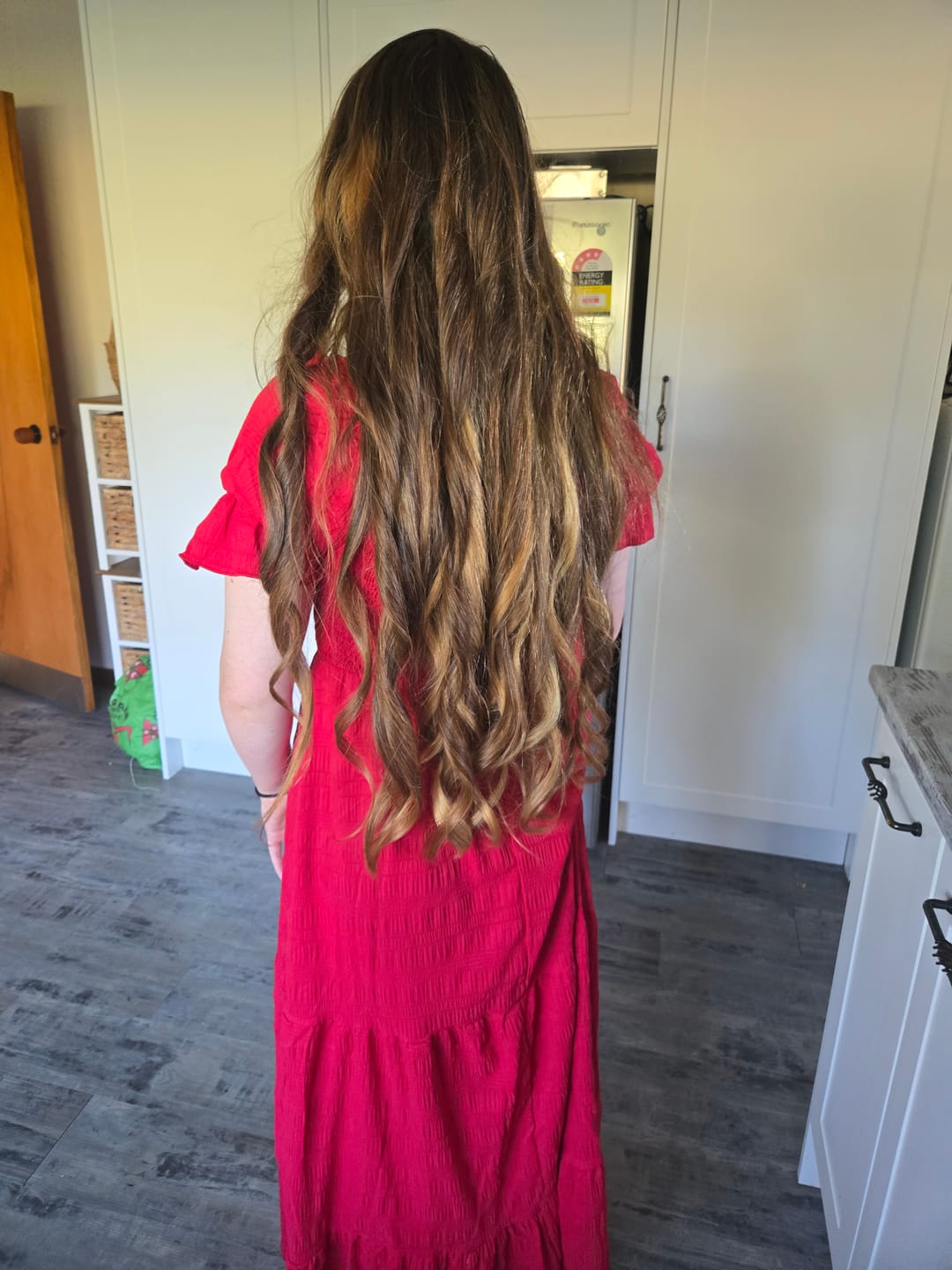 Customer photo review of Collagen Hair Mask
