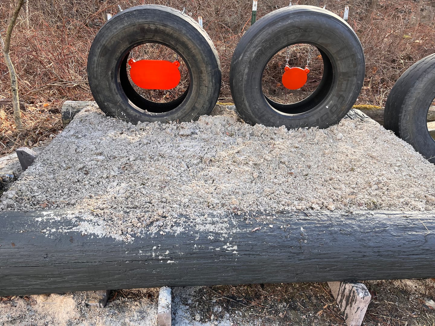 Customer photo review of AR500 Hanging Gongs