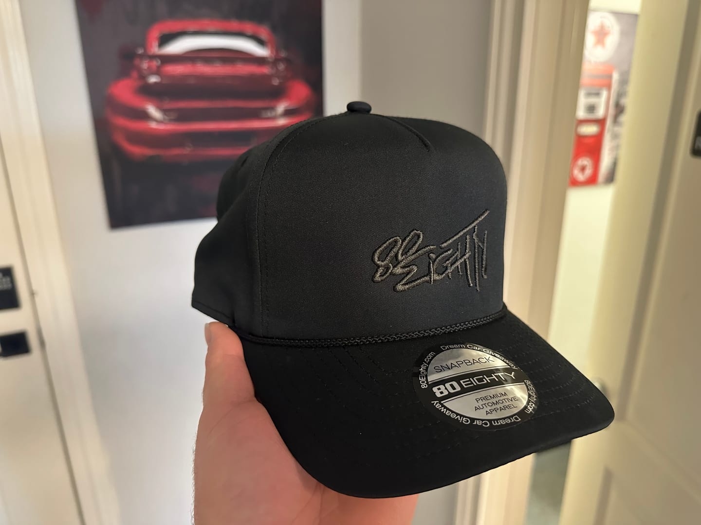 Customer photo review of 80Eighty® Triple Black Hat