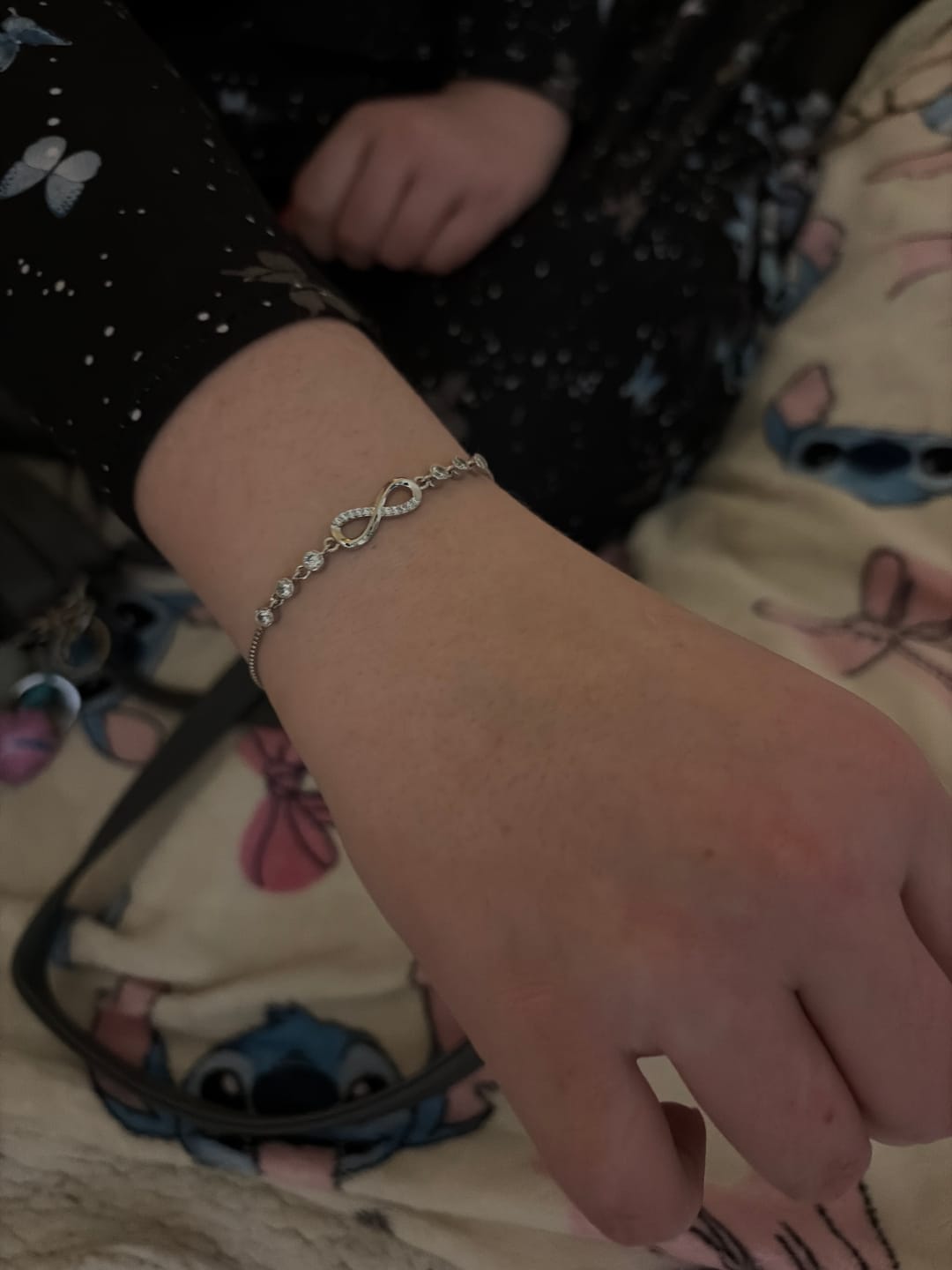 Customer photo review of Eternal Love Sterling Silver Bracelet