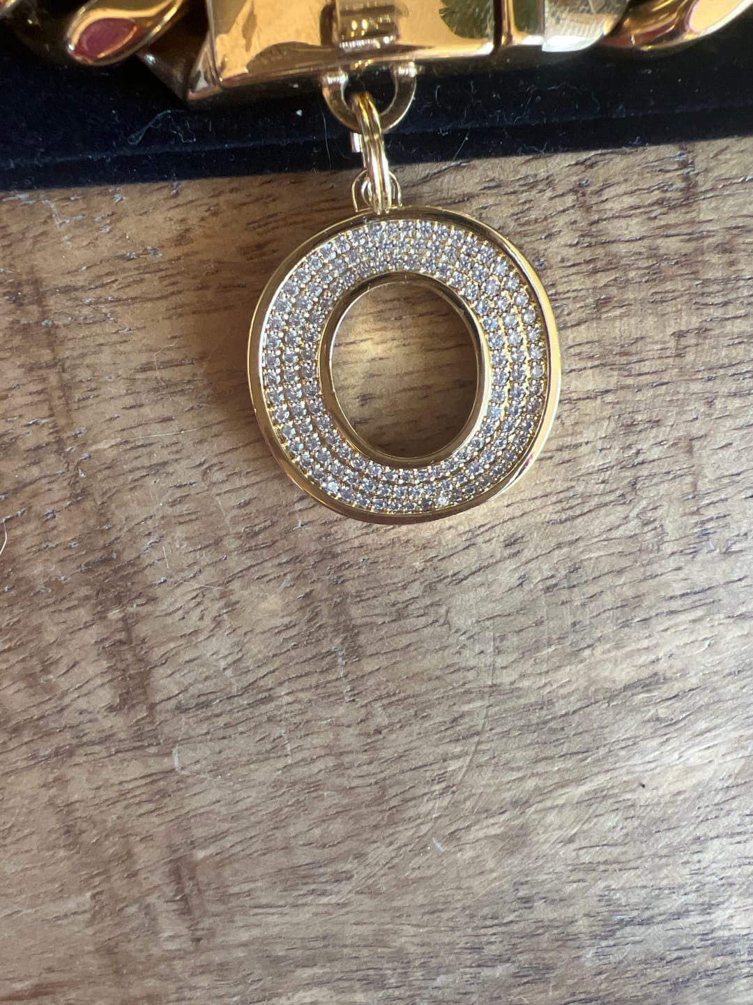 Customer photo review of Initial Letter Jewelry Dog Tag(A-Z)
