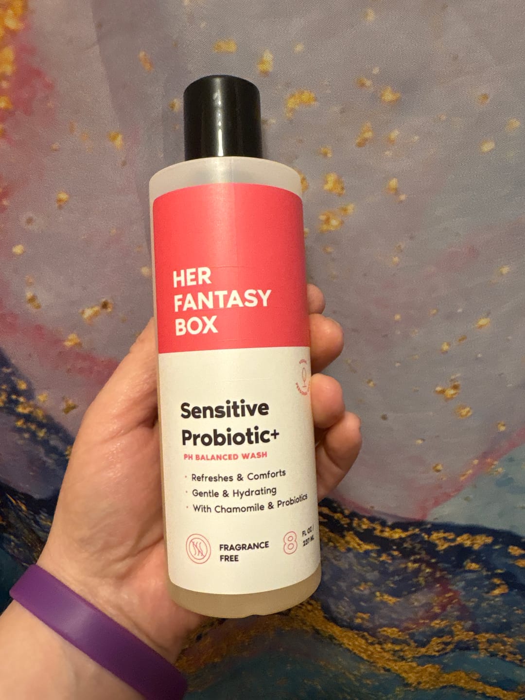 Customer photo review of Boric Balance - Sensitive Boric Acid Foam pH Wash - Natural Ingredients