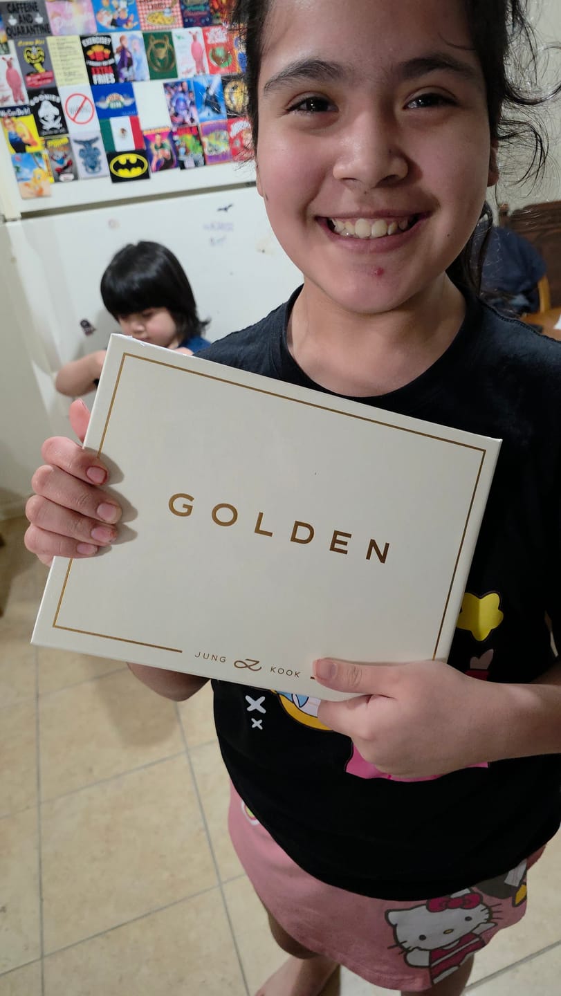 Customer photo review of BTS JUNGKOOK - GOLDEN 1ST SOLO ALBUM