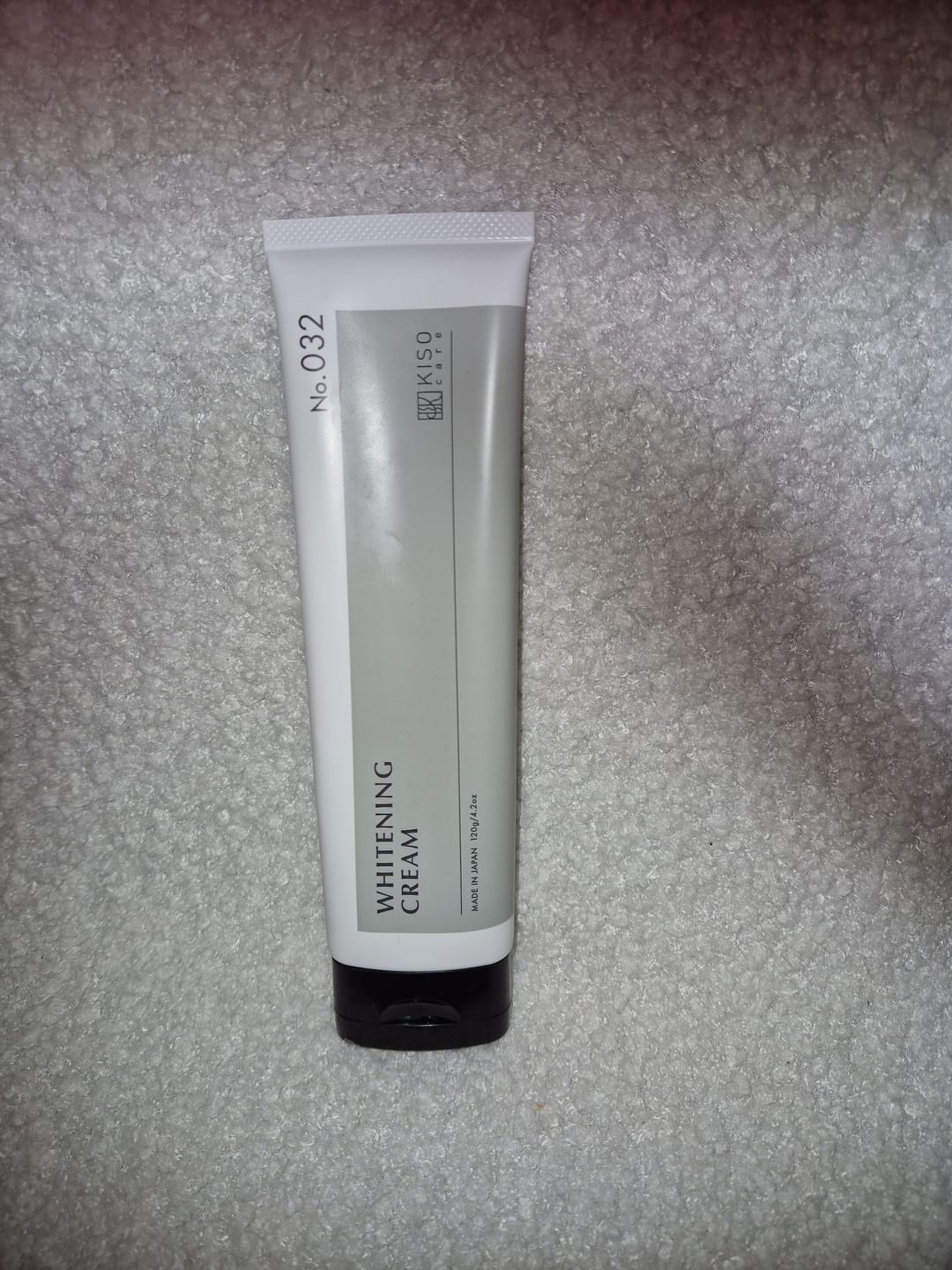 Customer photo review of Kiso Care Whitening Cream Tranexamic Acid 2% 120g