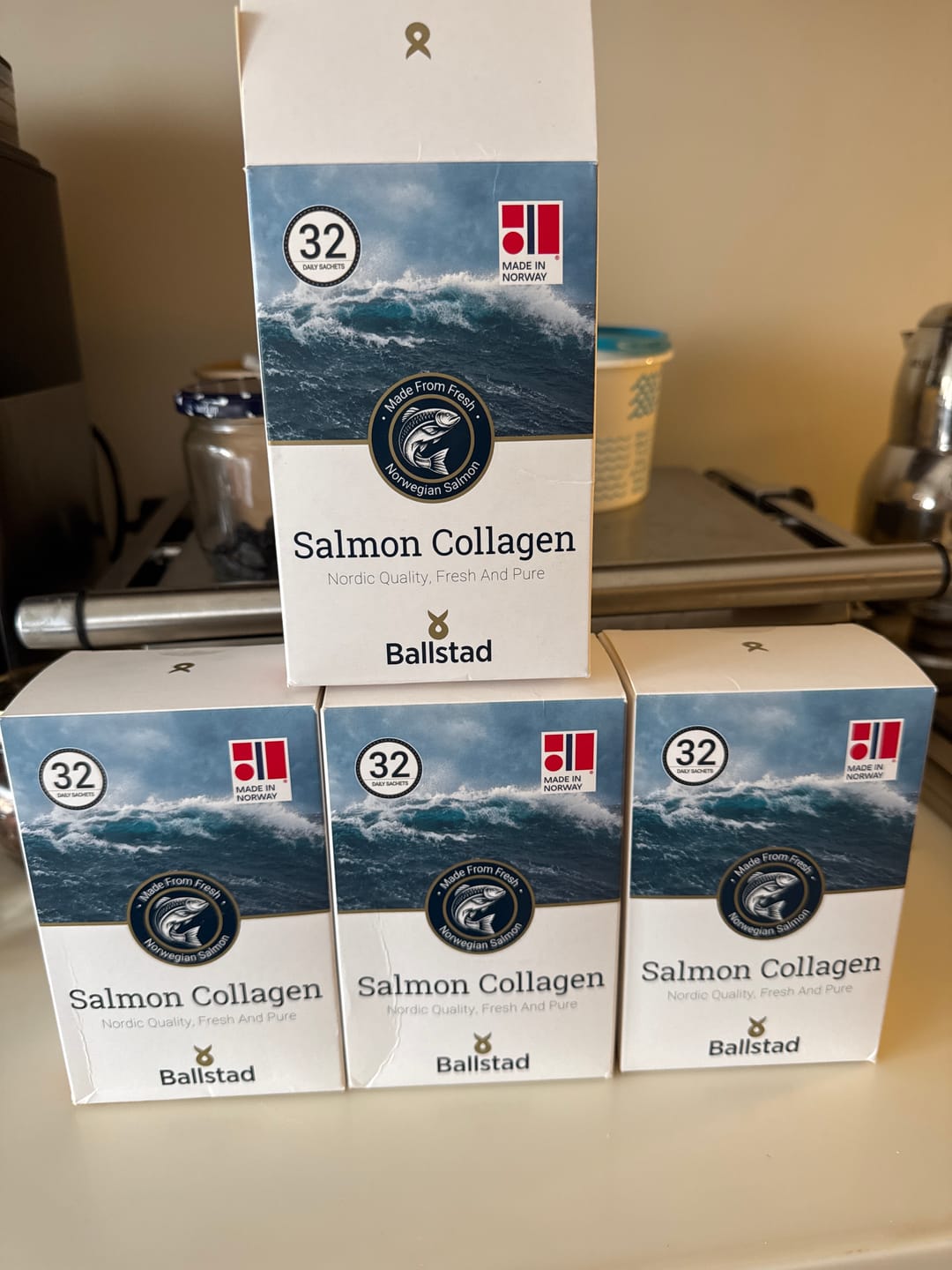 Customer photo review of Lachskollagen - 1 Monat