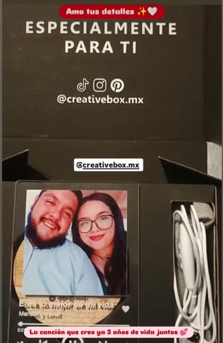 Customer photo review of Lámpara Canción