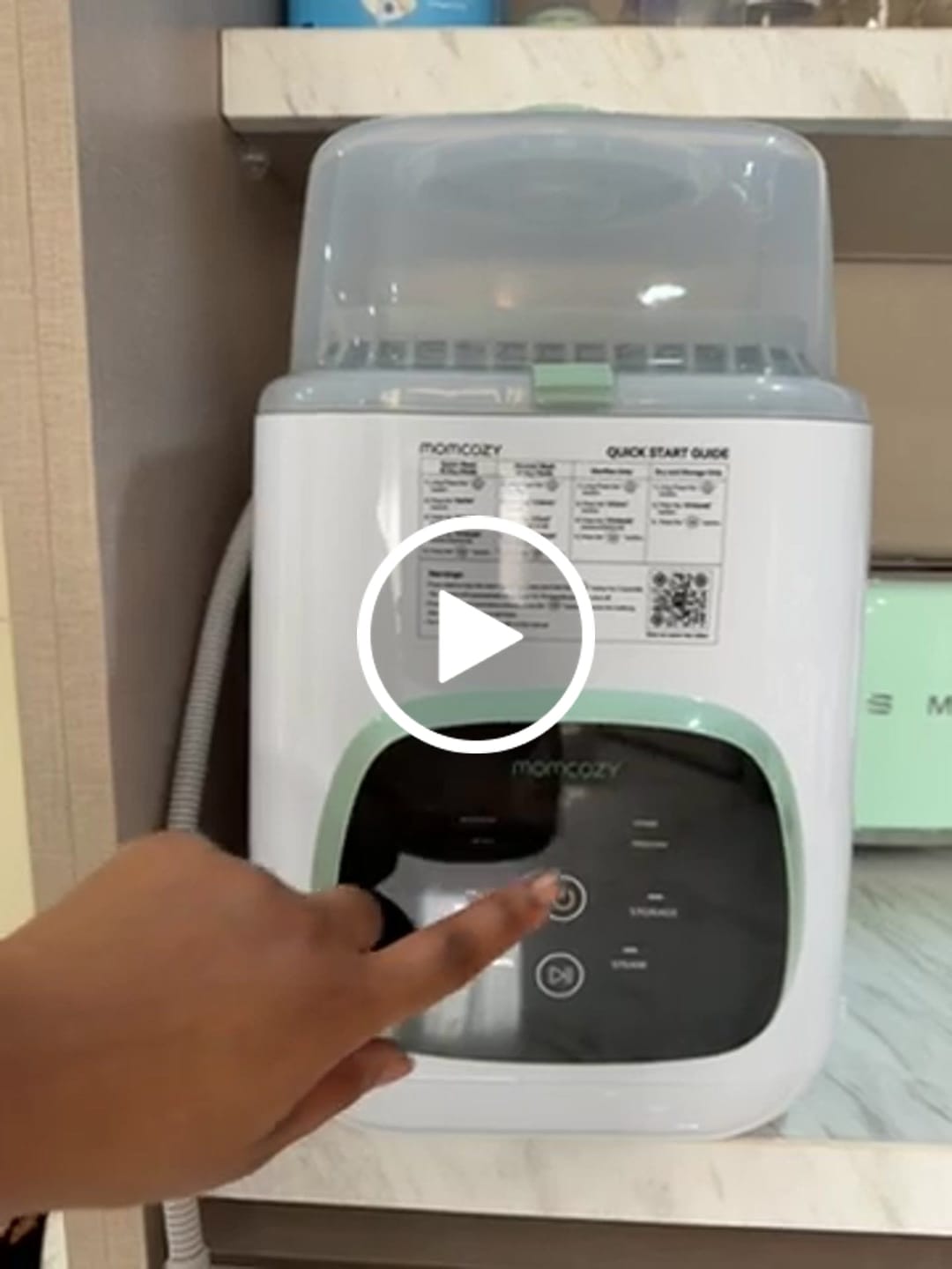 Customer video review of Momcozy KleanPal Pro Baby Bottle Washer