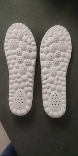 Customer photo review of Everyday Comfort Orthotic Insoles
