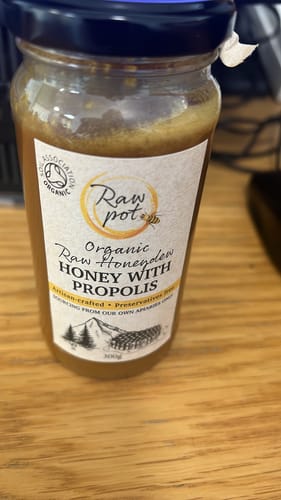 Customer photo review of Organic Raw Honey