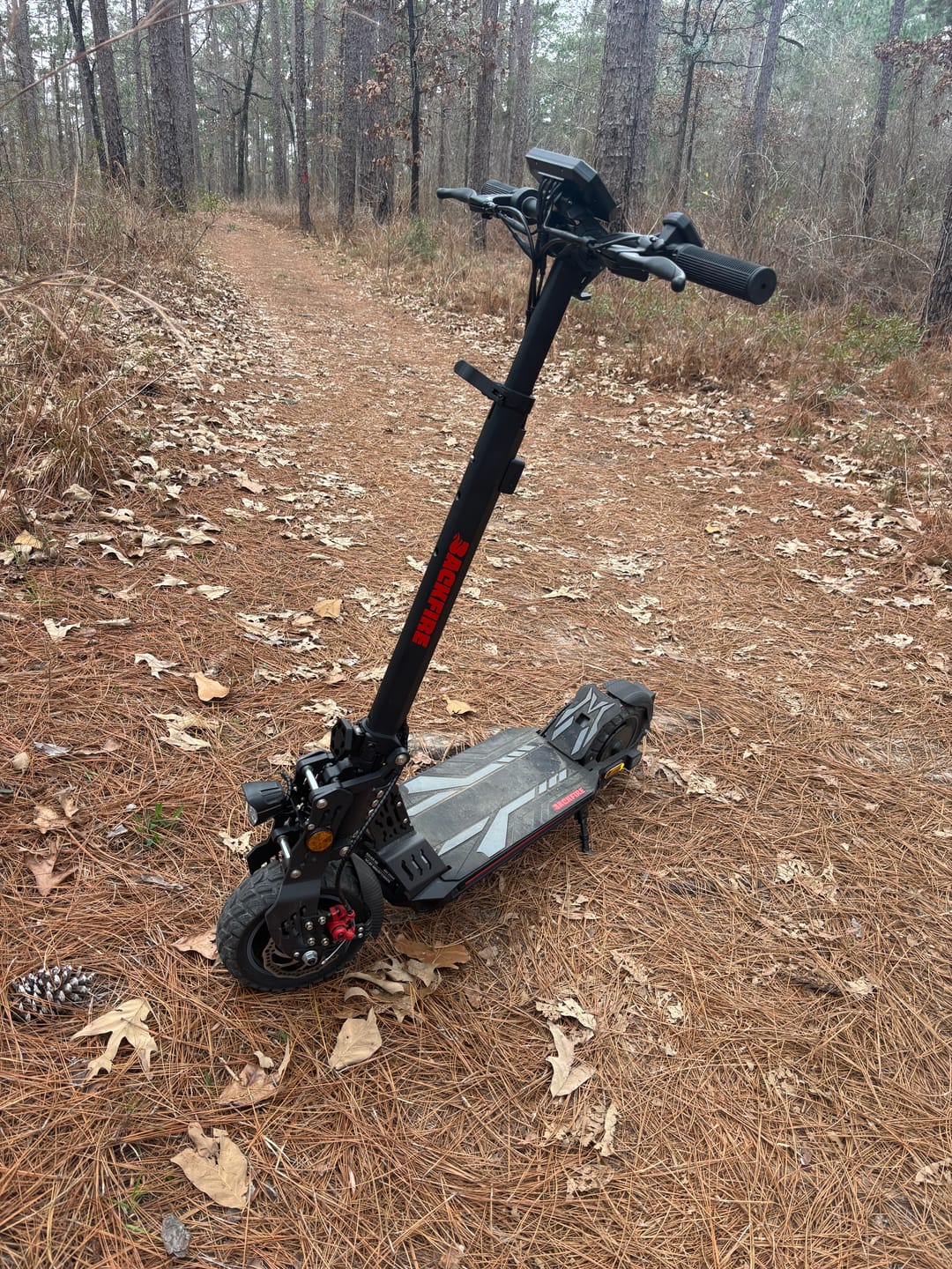 Customer photo review of Backfire M8 Electric Scooter with GPS and Samsung Battery