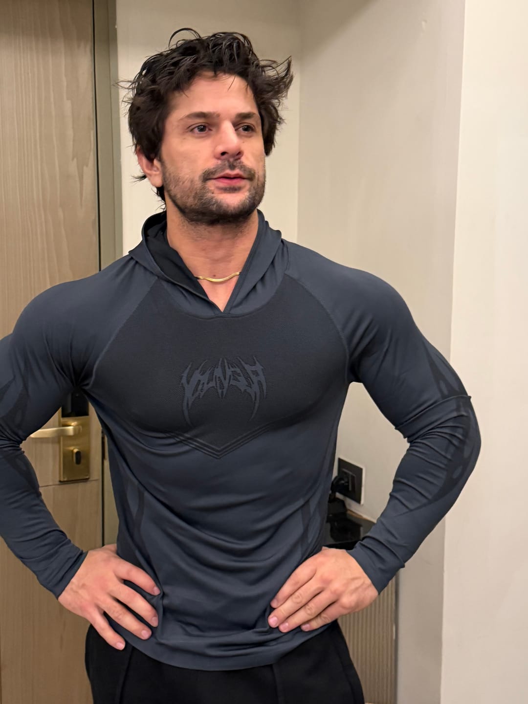 Customer photo review of 8062 - Warrior Compression Hoodies