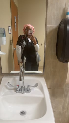 Customer photo review of Black Cotton Solid