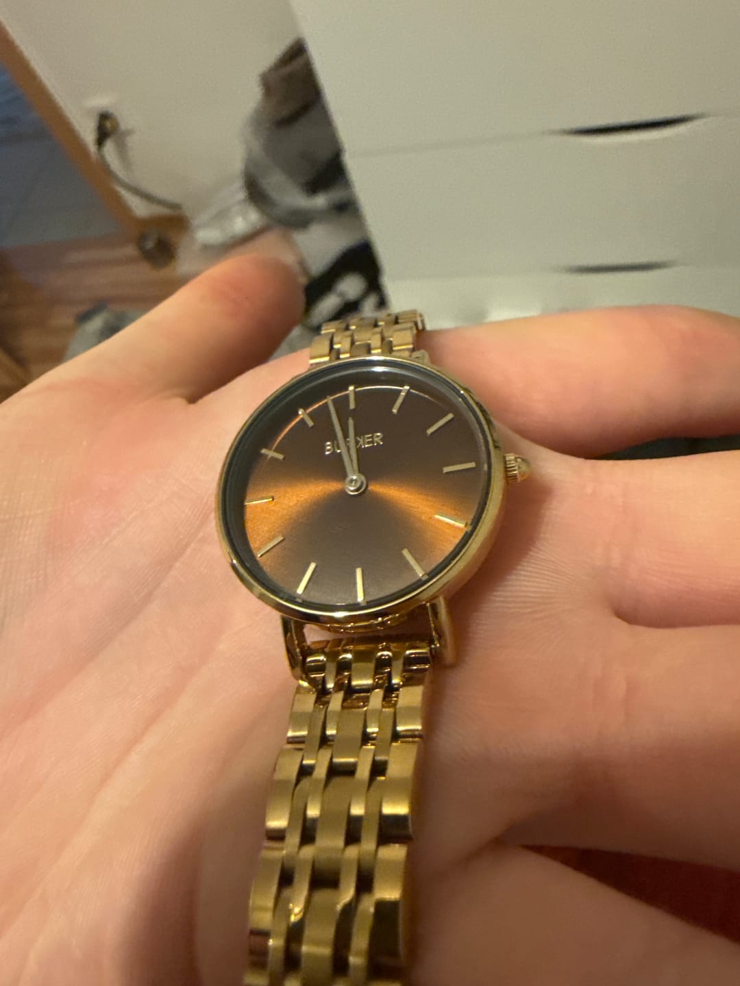 Customer photo review of Ruby Petite Gold Brown