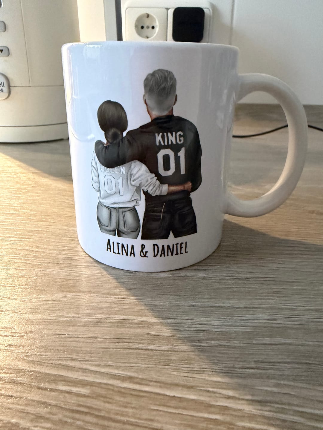 Customer photo review of Jeden Tag - Paar-Tasse