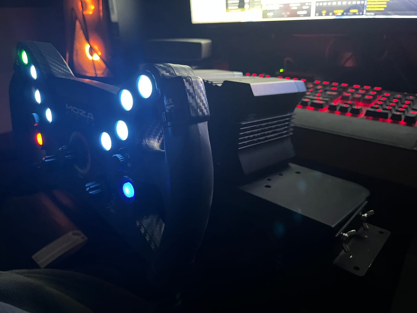 Customer photo review of MOZA RACING R12 V2 Wheel Base