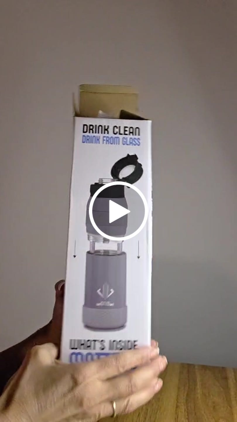 Customer video review of justONEbotl