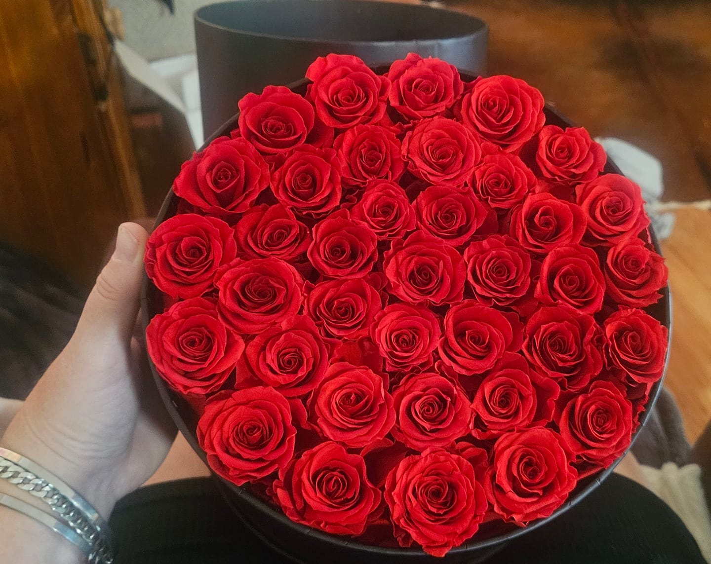 Customer photo review of Eternal Rose Bouquet - Supreme