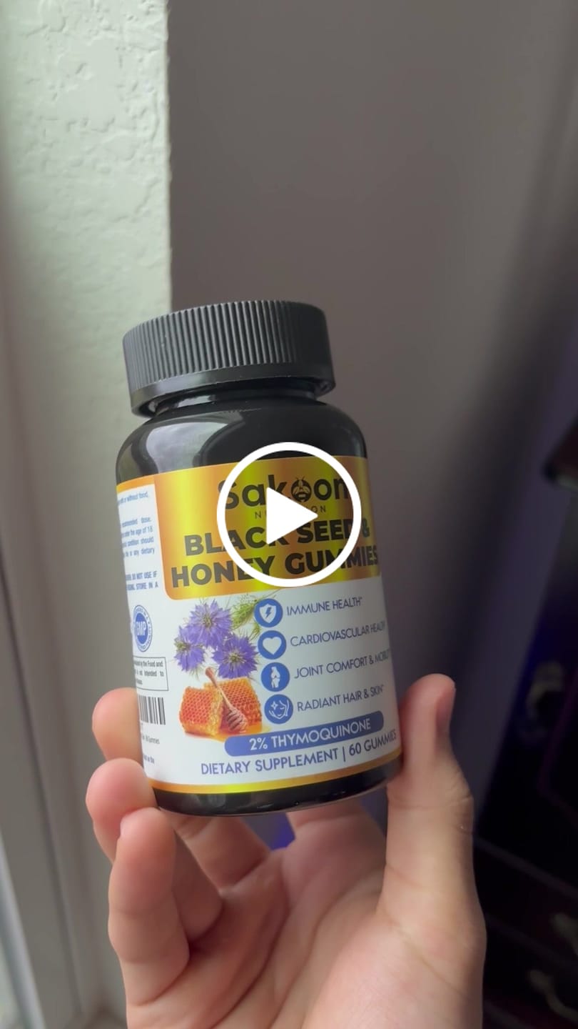 Customer video review of Black Seed Oil & Honey Gummies