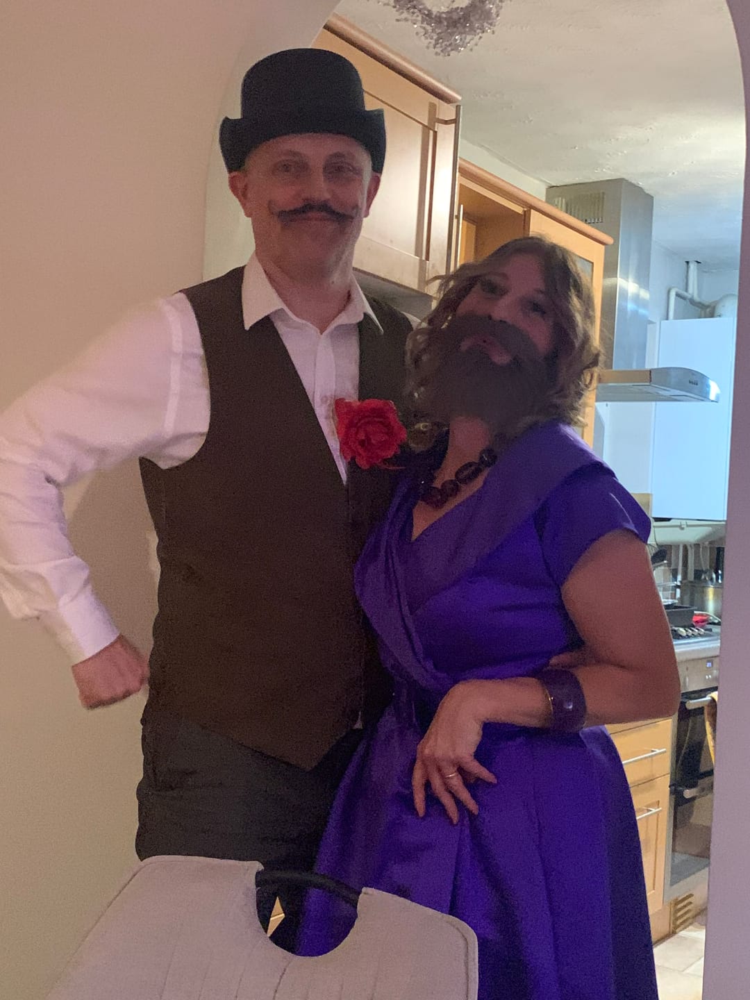 Customer photo review of Circus Murder Mystery Host Your Own Game Kit