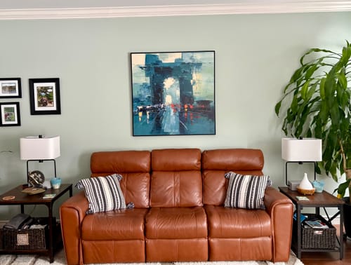Customer photo review of Colorful Painting #CA173