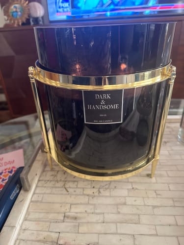 Customer photo review of Baby Big Ass Candle - Limited - Edition Dark & Handsome - 150 oz