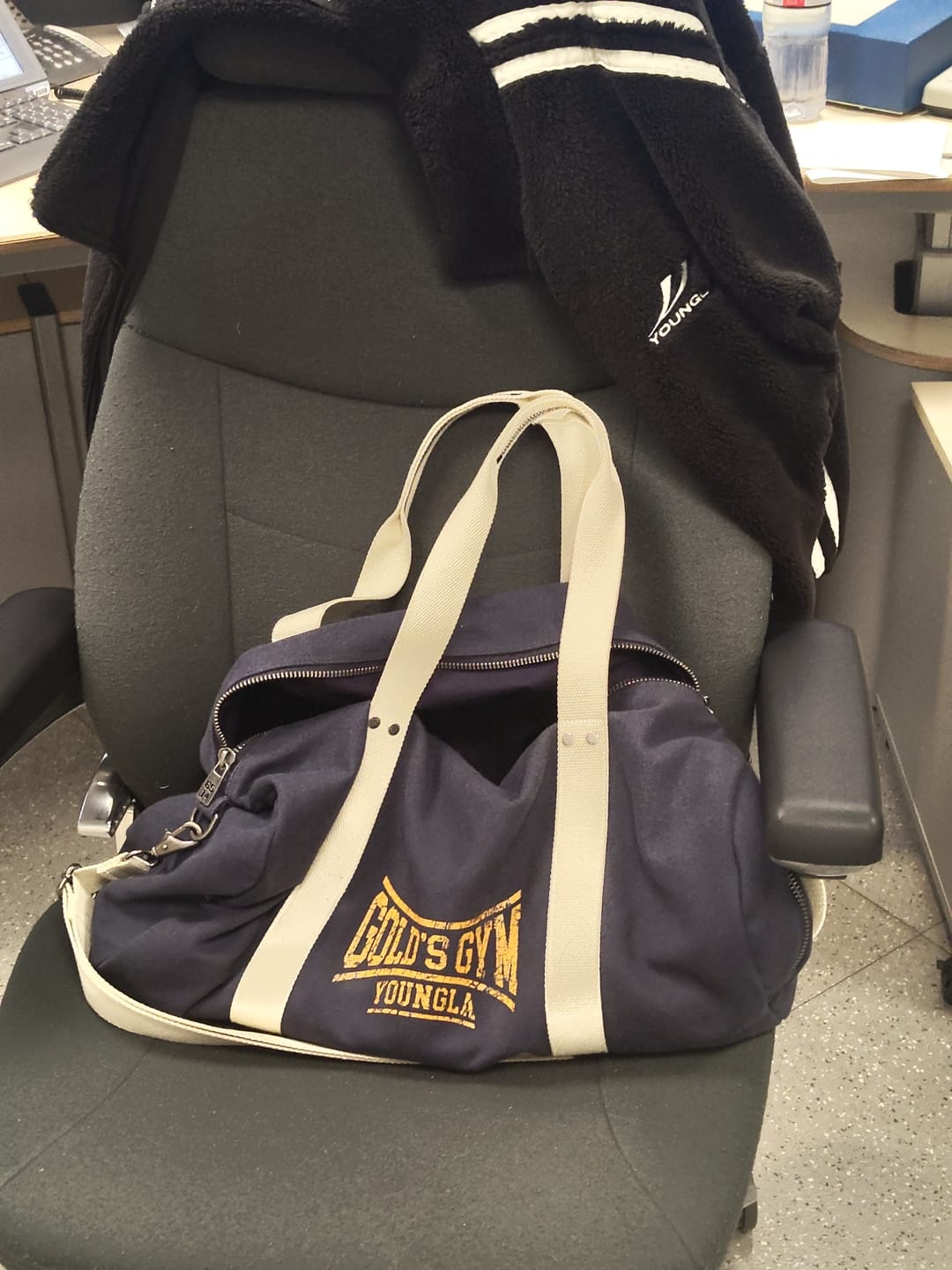 Customer photo review of 9045 - Gold's Iron Legacy Canvas Bags