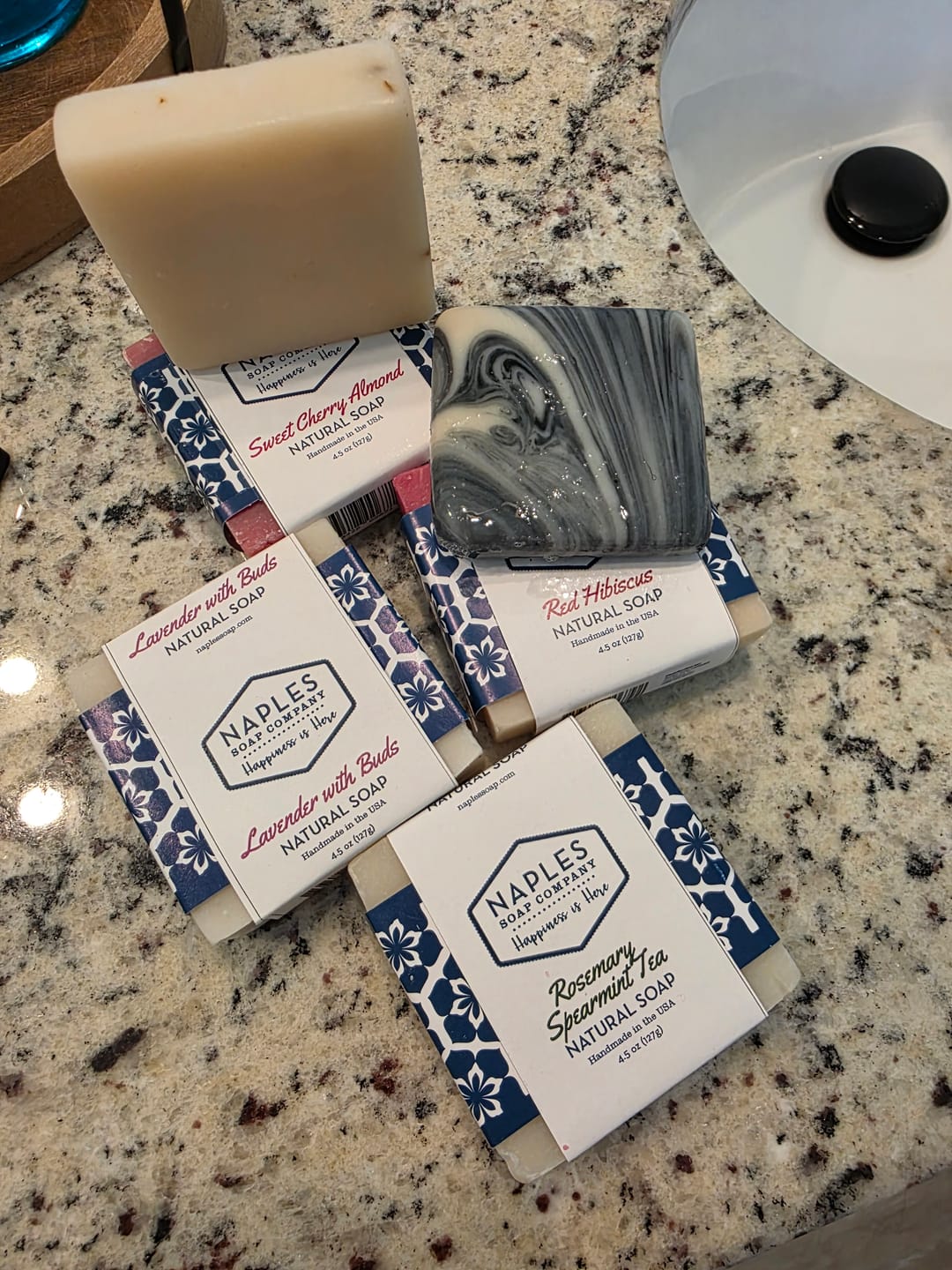 Customer photo review of Lavender Patchouli Natural Soap